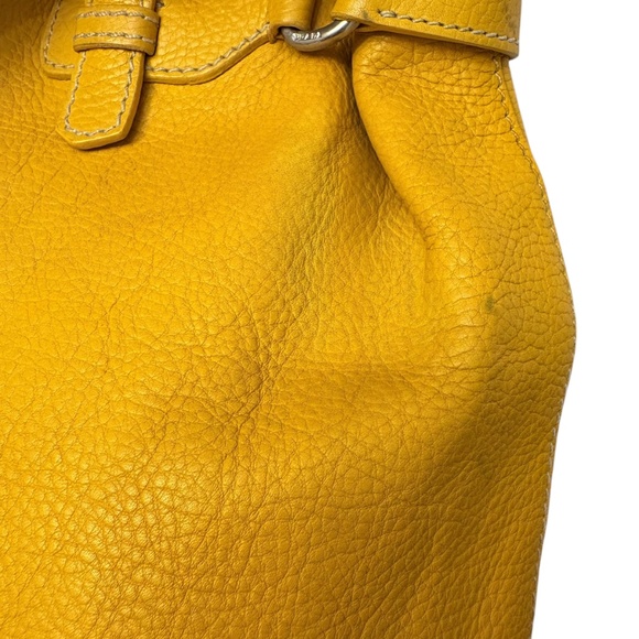 Prada yellow leather should bag authentic - Picture 13 of 16